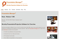 Desktop Screenshot of presentationmanager.com